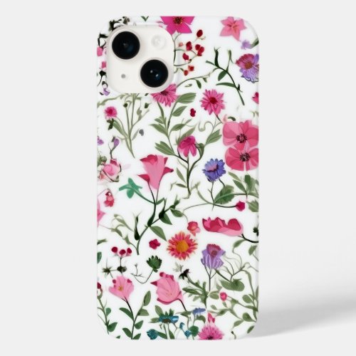 Summer Wildflower Garden Case_Mate iPhone 14 Case