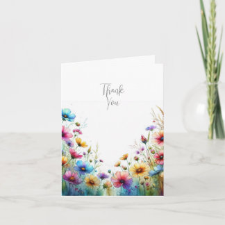 Summer Wildflower In Bloom Spring flower Card
