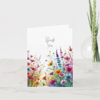 Summer Wildflower In Bloom Spring flower Card