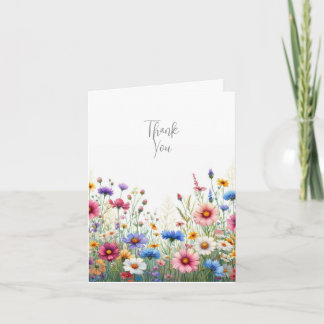 Summer Wildflower In Bloom Spring flower Card