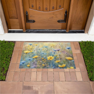 Summer Wildflower Meadow Doormat