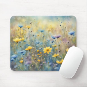 Summer Wildflower Meadow Mouse Pad