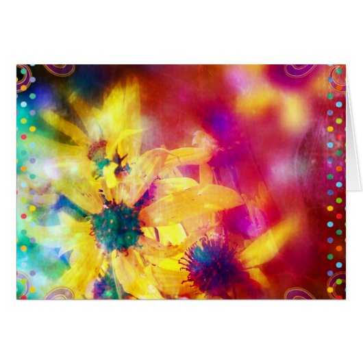 summer Wildflowers Cards (Front Horizontal)