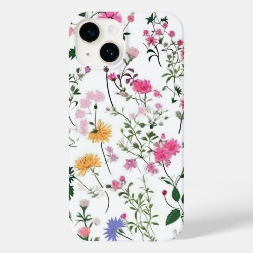 Summer Wildflowers Case_Mate iPhone 14 Case