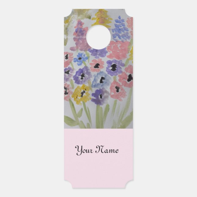 Summer Wildflowers  Door Hanger (Front)