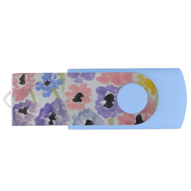 Summer Wildflowers  Flash Drive (Back)