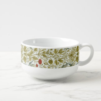 Summer Wildflowers Floral Soup Mug