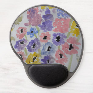 Summer Wildflowers  Gel Mouse Pad