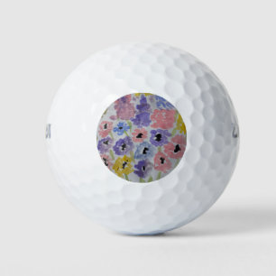 Summer Wildflowers Golf Balls