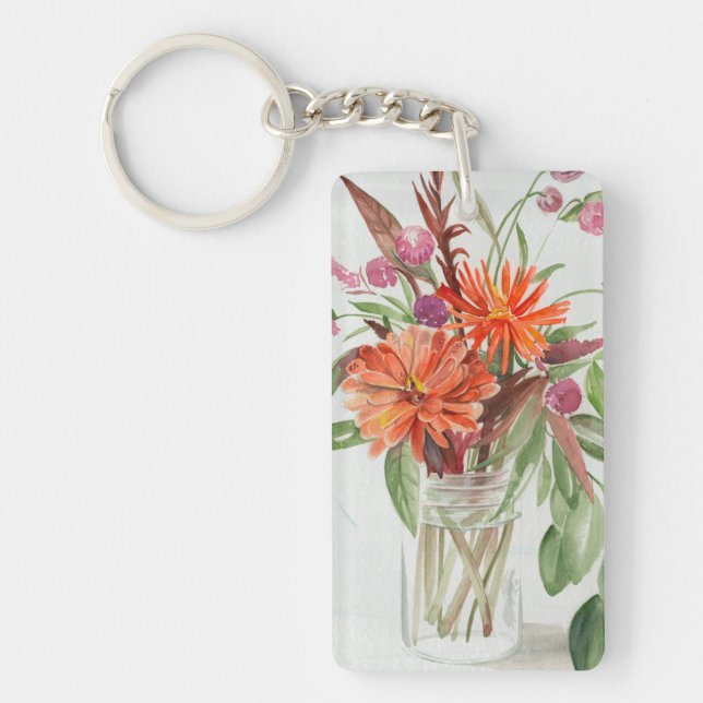 Summer Wildflowers Keychain (Front)