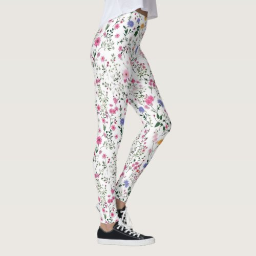 Summer Wildflowers Leggings