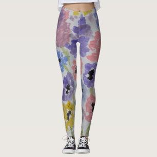 Summer Wildflowers  Leggings