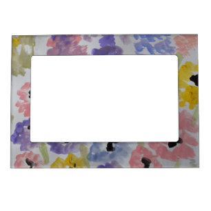 Summer Wildflowers Magnetic Frame