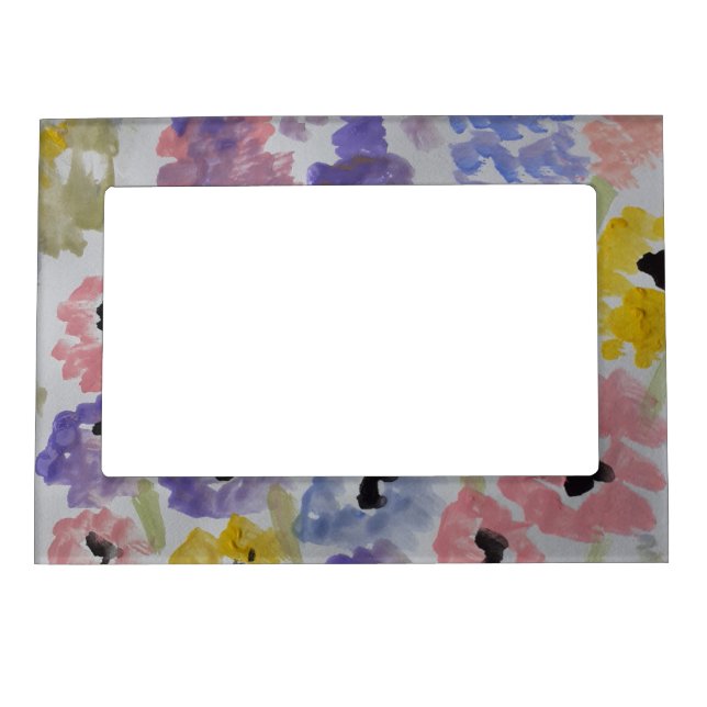 Summer Wildflowers Magnetic Frame (Front)