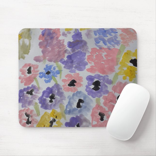 Summer Wildflowers  Mouse Pad (With Mouse)
