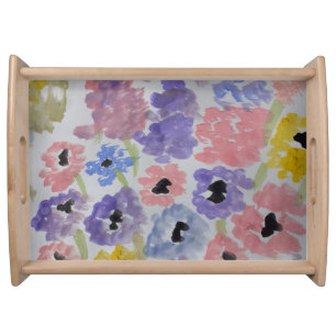 Summer Wildflowers Serving Tray