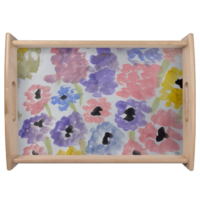 Summer Wildflowers Serving Tray (Front)
