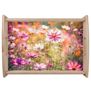 Summer Wildflowers Serving Tray