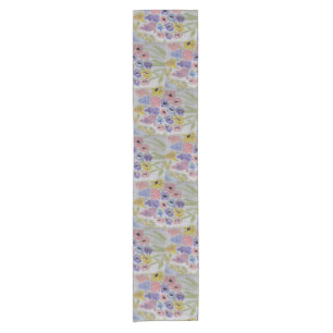 Summer Wildflowers Short Table Runner