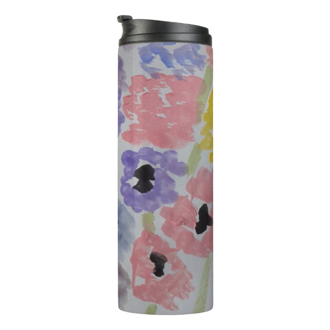 Summer Wildflowers  Thermal Tumbler (Rotated Right)