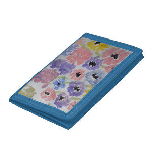 Summer Wildflowers Tri-fold Wallet