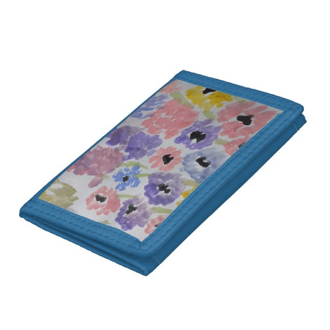 Summer Wildflowers Trifold Wallet (Bottom)