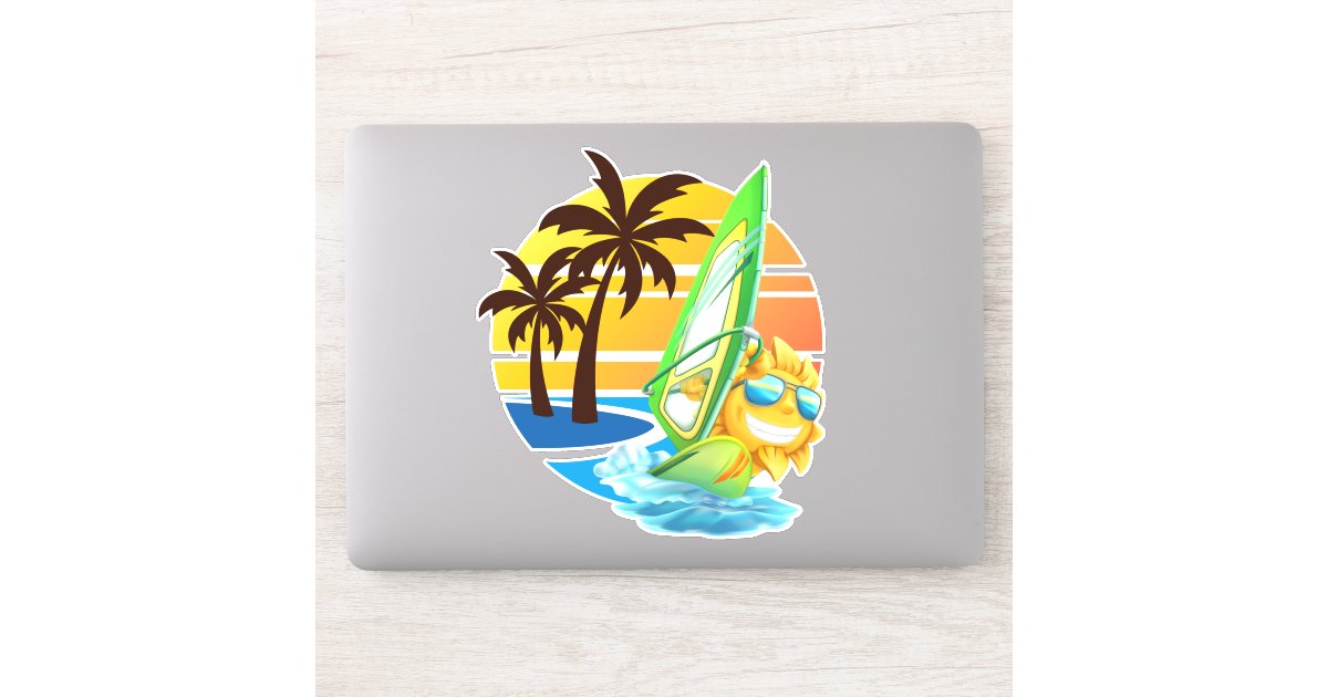 Summer Winds Sticker | Zazzle