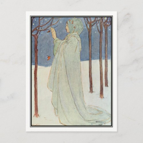 Summer Winter by Florence Harrison Postcard