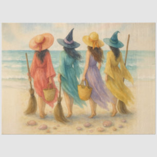 Summer Witches Decoupage Paper – Coastal Coven