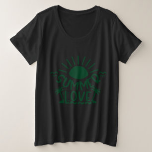 Summer Women's Plus Size T-Shirt