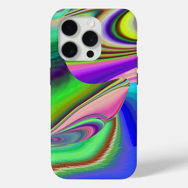Summerfeeling , Abstract 3D Rainbowart Case-Mate iPhone Case (Back)