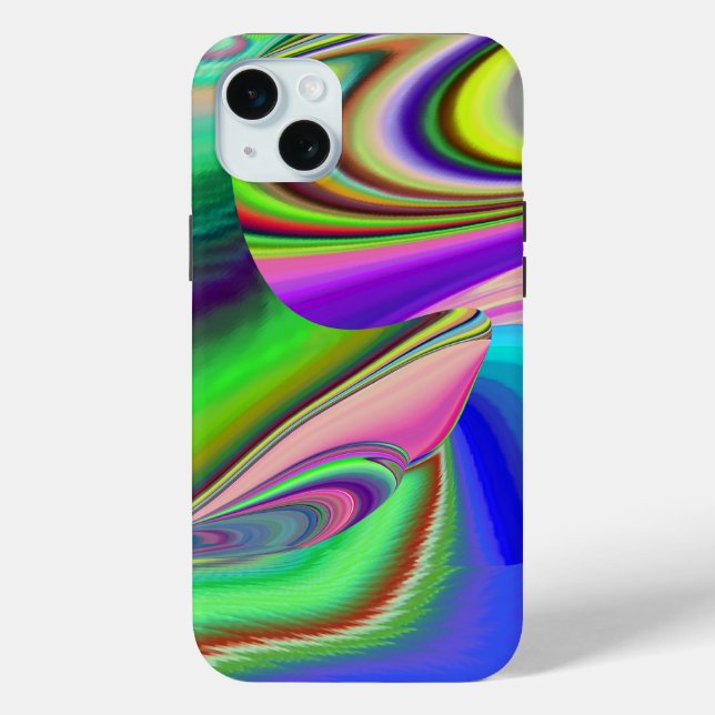 Summerfeeling , Abstract 3D Rainbowart Case-Mate iPhone Case (Back)