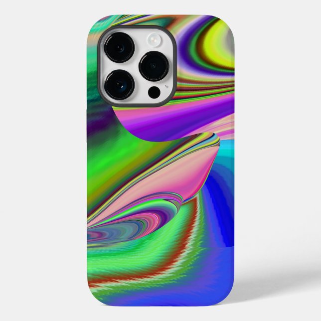 Summerfeeling , Abstract 3D Rainbowart Case-Mate iPhone Case (Back)