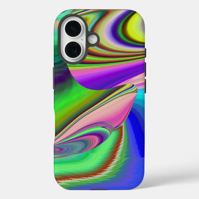 Summerfeeling , Abstract 3D Rainbowart Case-Mate iPhone Case (Back)