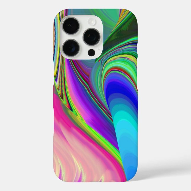 Summerfeeling , Abstract 3D Rainbowart Case-Mate iPhone Case (Back)