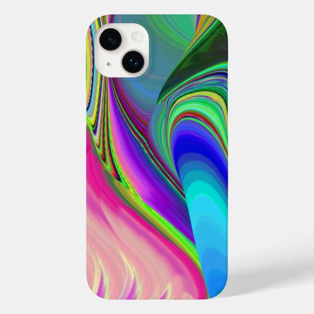 Summerfeeling , Abstract 3D Rainbowart Case-Mate iPhone Case (Back)