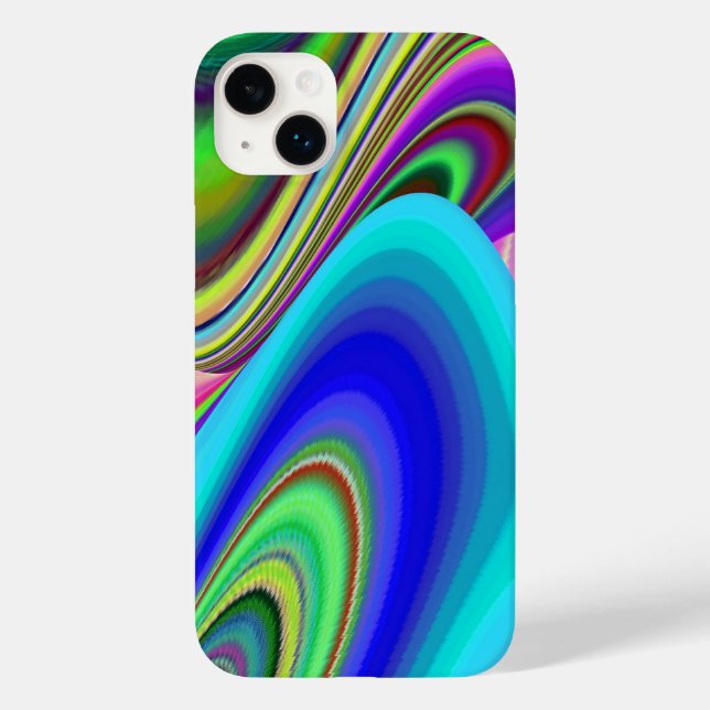 Summerfeeling , Abstract 3D Rainbowart Case-Mate iPhone Case (Back)