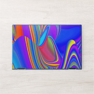 Summerfeeling , Abstract 3D Rainbowart HP Laptop Skin