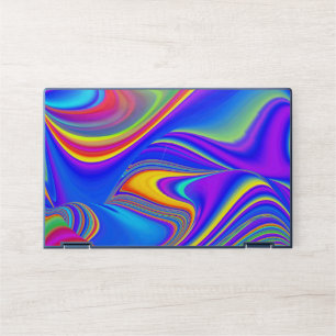 Summerfeeling , Abstract 3D Rainbowart HP Laptop Skin