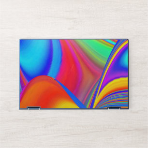 Summerfeeling , Abstract 3D Rainbowart HP Laptop Skin