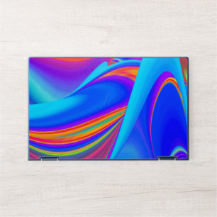 Summerfeeling , Abstract 3D Rainbowart HP Laptop Skin