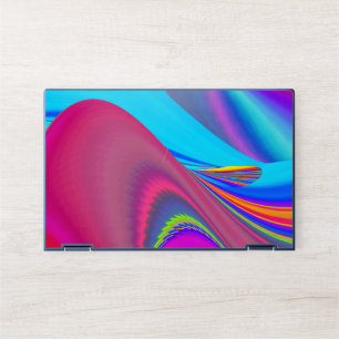 Summerfeeling , Abstract 3D Rainbowart HP Laptop Skin