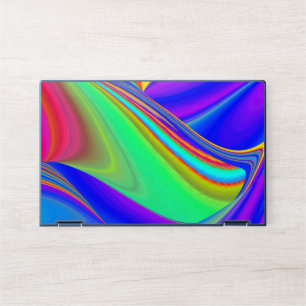 Summerfeeling , Abstract 3D Rainbowart HP Laptop Skin