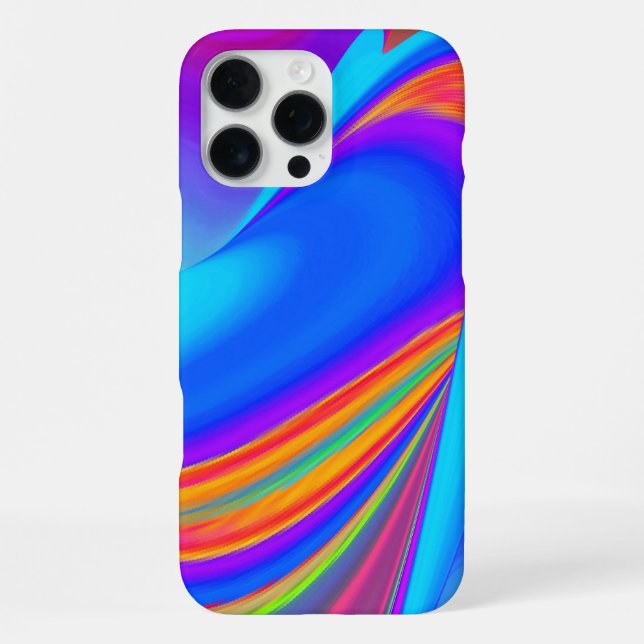 Summerfeeling , Abstract 3D Rainbowart iPhone Case (Back)