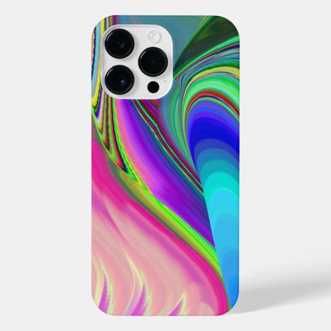 Summerfeeling , Abstract 3D Rainbowart iPhone Case (Back)