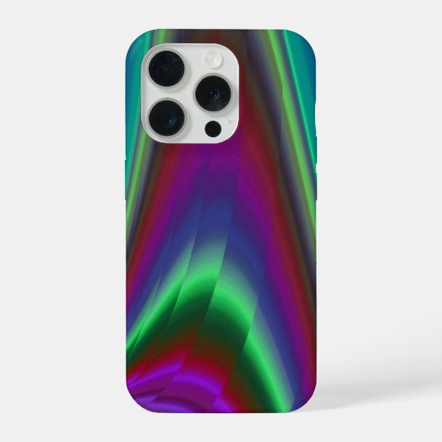 Summerfeeling , Abstract 3D Rainbowart iPhone Case (Back)