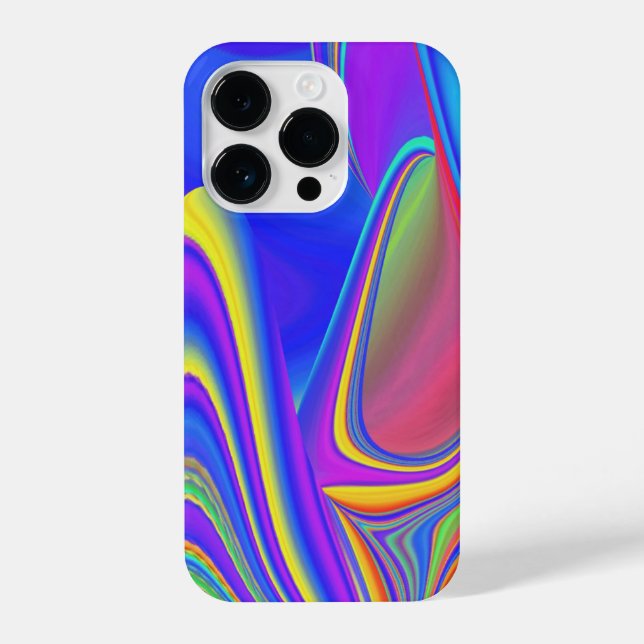 Summerfeeling , Abstract 3D Rainbowart iPhone Case (Back)