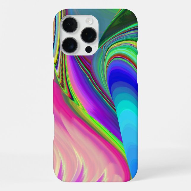 Summerfeeling , Abstract 3D Rainbowart iPhone Case (Back)