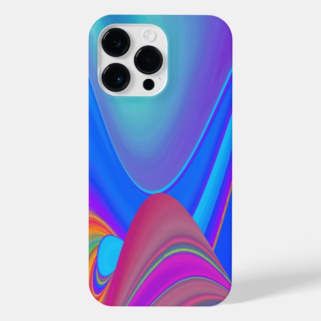 Summerfeeling , Abstract 3D Rainbowart iPhone Case (Back)