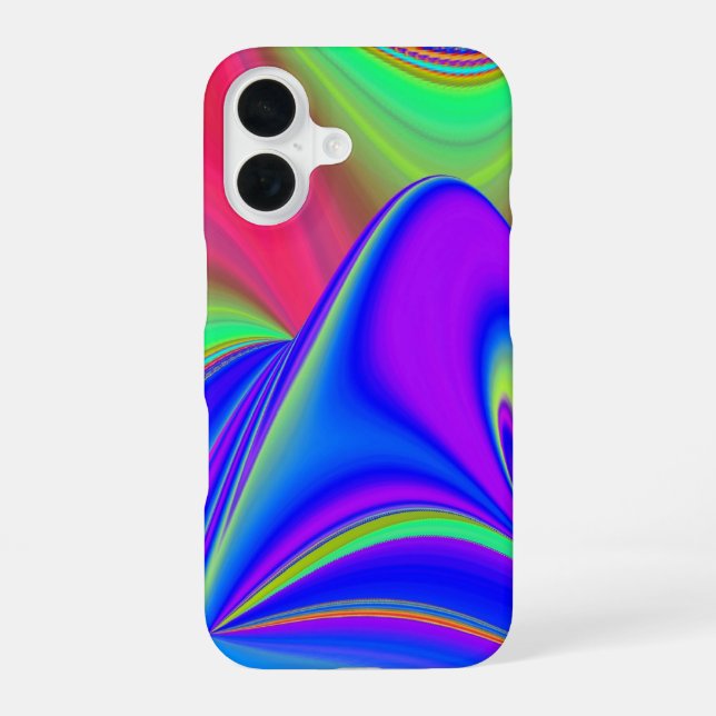 Summerfeeling , Abstract 3D Rainbowart iPhone Case (Back)